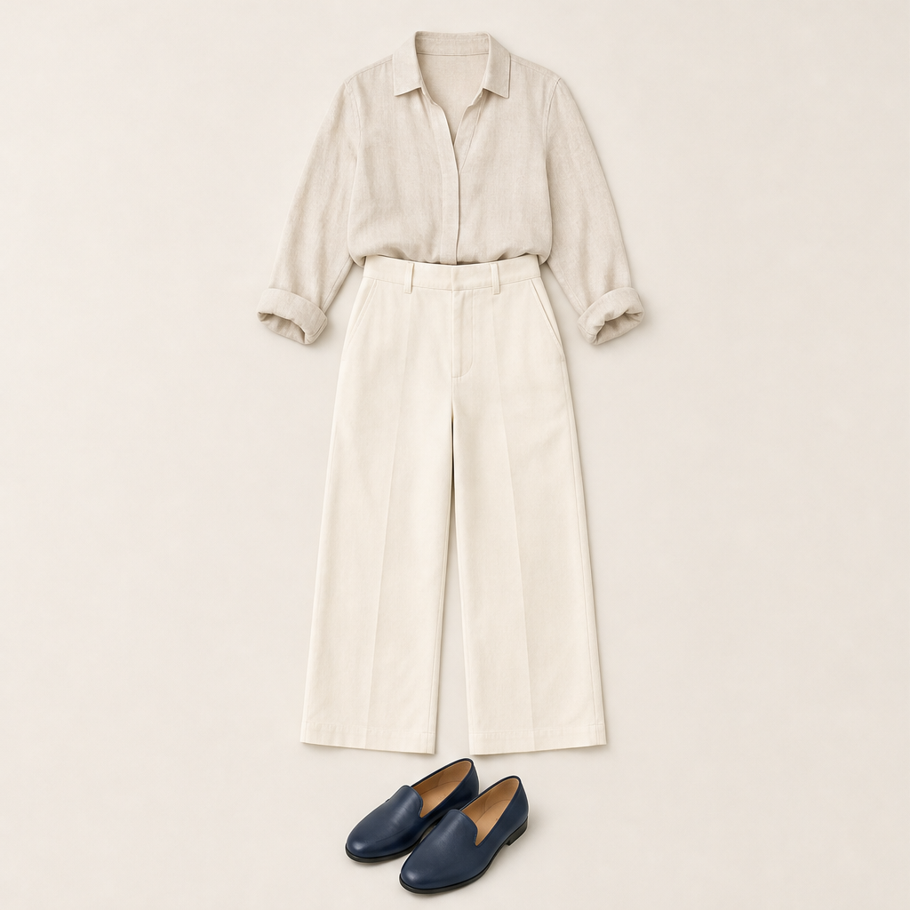 Varonne – Mocassini Stepper in Pelle Navy