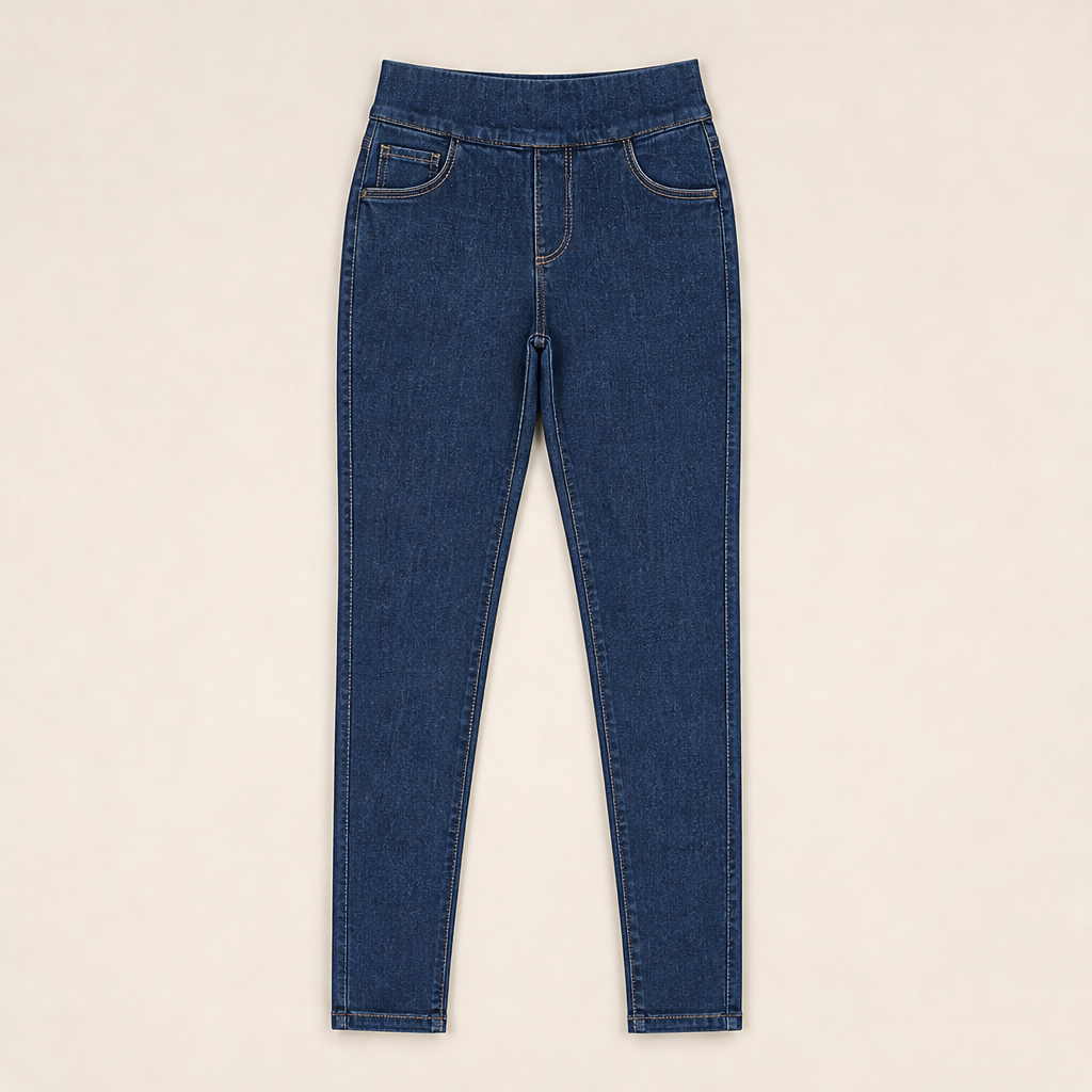 Velmora – Jeggings Skinny a Vita Alta Navy