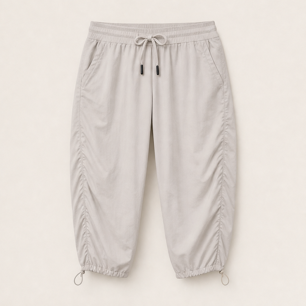 Verlina – Pantaloni Harem Cropped Asciugatura Rapida Grey