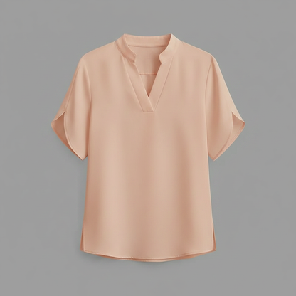Blusa Donna Scollo a V Fluida Elegante