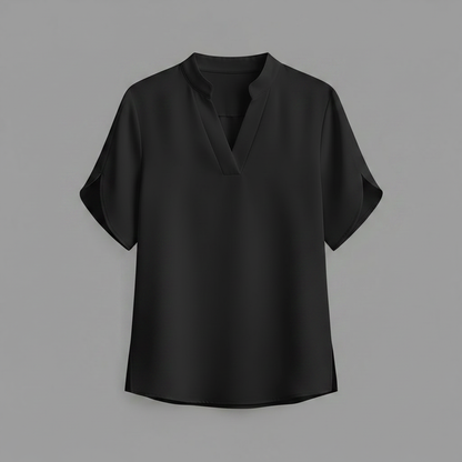 Blusa Donna Scollo a V Fluida Elegante