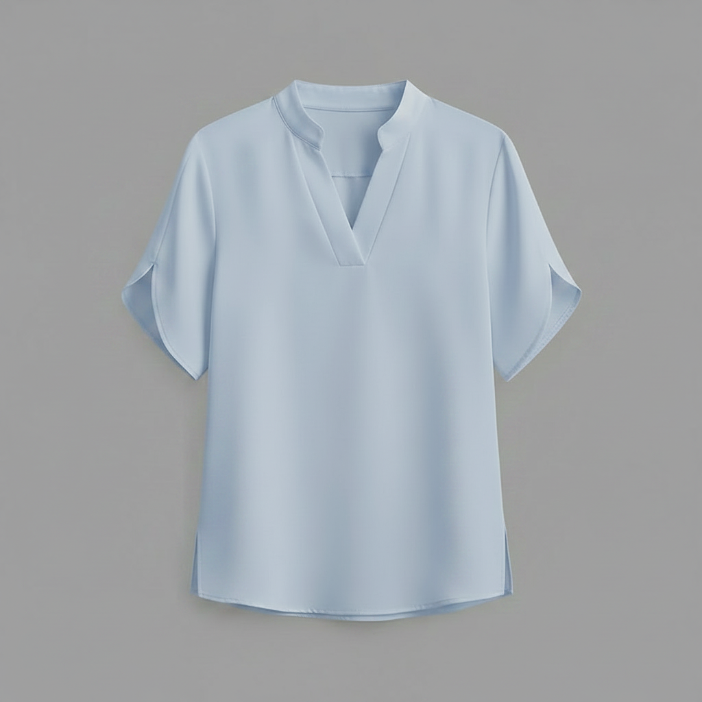 Blusa Donna Scollo a V Fluida Elegante