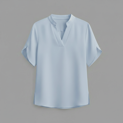 Blusa Donna Scollo a V Fluida Elegante