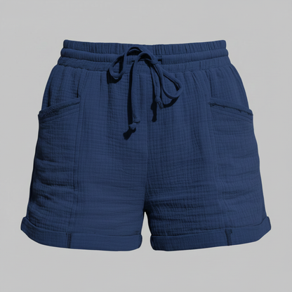 Pantaloncini Donna Mussola Casual Estivi