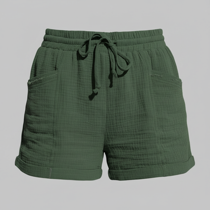 Pantaloncini Donna Mussola Casual Estivi