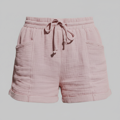 Pantaloncini Donna Mussola Casual Estivi