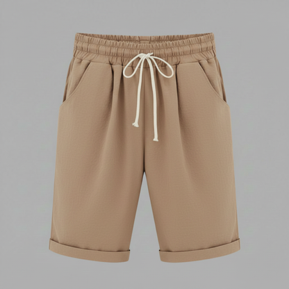 Pantaloncini Estivi Donna | Shorts Ampi con Vita Elastico