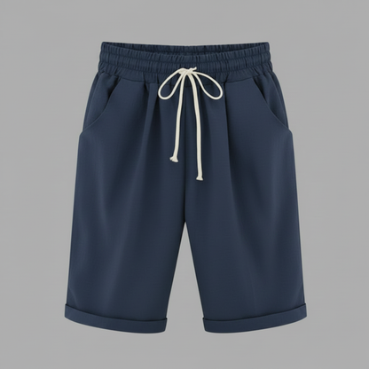 Pantaloncini Estivi Donna | Shorts Ampi con Vita Elastico
