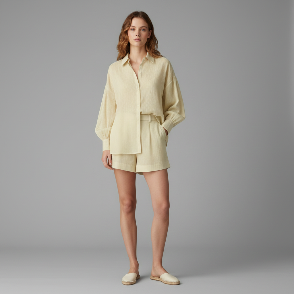Set Donna Due Pezzi | Camicetta e Gonna Vestibilità Ampia