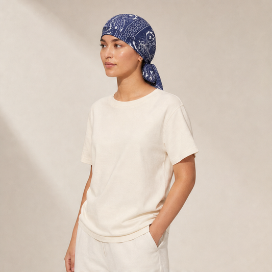 Bandana Paisley Foulard Copricapo | Cappello Rinfrescante Testa - Taglia Unica con Lacci Regolabili lifestyle