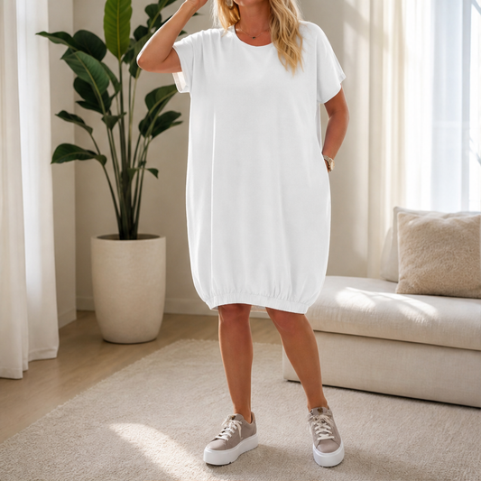 Vellona – Abito Girocollo Comfort Fit lifestyle