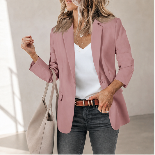 Voranza – Blazer Casual con Tasche a Un Bottone lifestyle