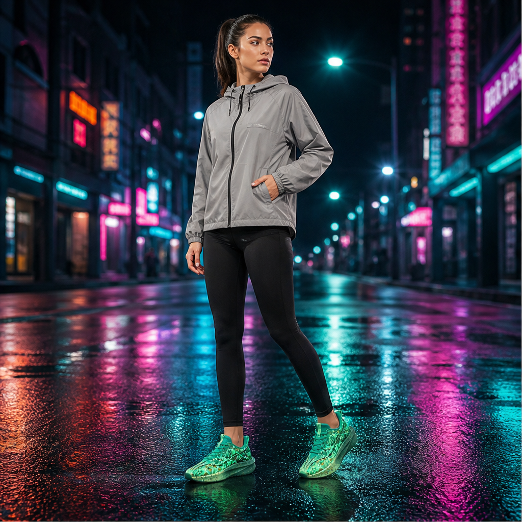 Luminetta – Sneakers Fluorescenti Splatter Print lifestyle