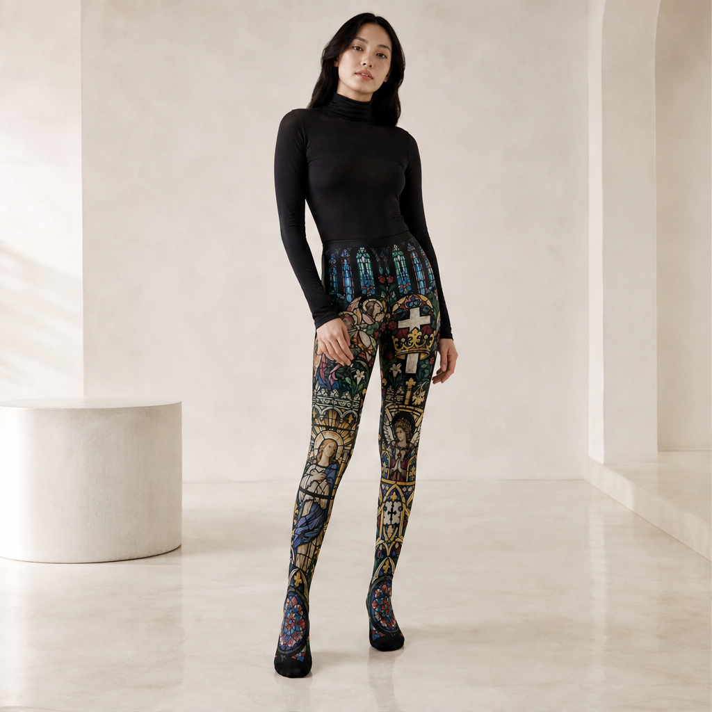 Vitralle – Collant Stampa Vetrata Gotica lifestyle