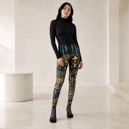 Vitralle – Collant Stampa Vetrata Gotica lifestyle