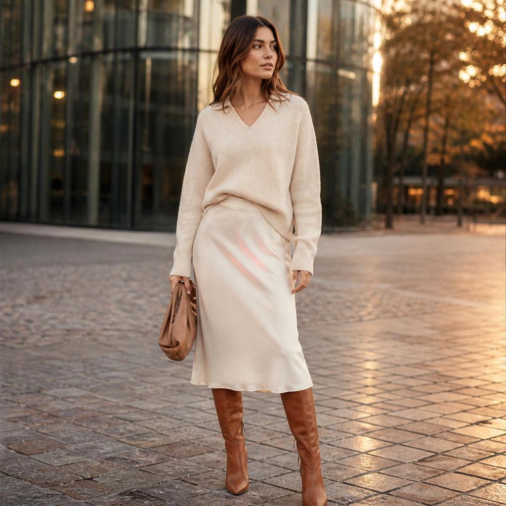 Velmora – Stivali al Ginocchio con Tacco lifestyle