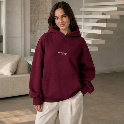 Vorelio – Felpa Oversize con Cappuccio lifestyle