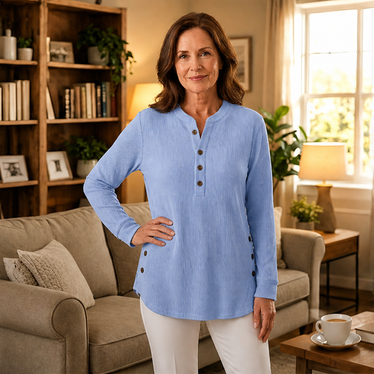 Molvira – Pullover Girocollo in Maglia Morbida lifestyle