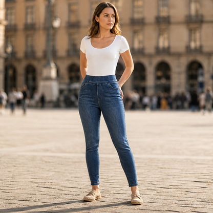 Velmora – Jeggings Skinny a Vita Alta lifestyle