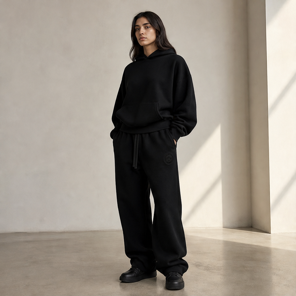 Volkaro – Joggers Baggy in Cotone Pesante 630GSM lifestyle