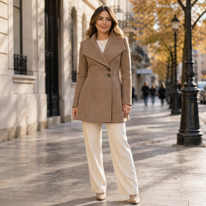 Veluria – Cappotto Slim Fit in Misto Lana lifestyle