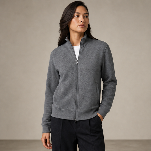 Velario – Giacca Primaverile con Zip e Colletto Alto lifestyle