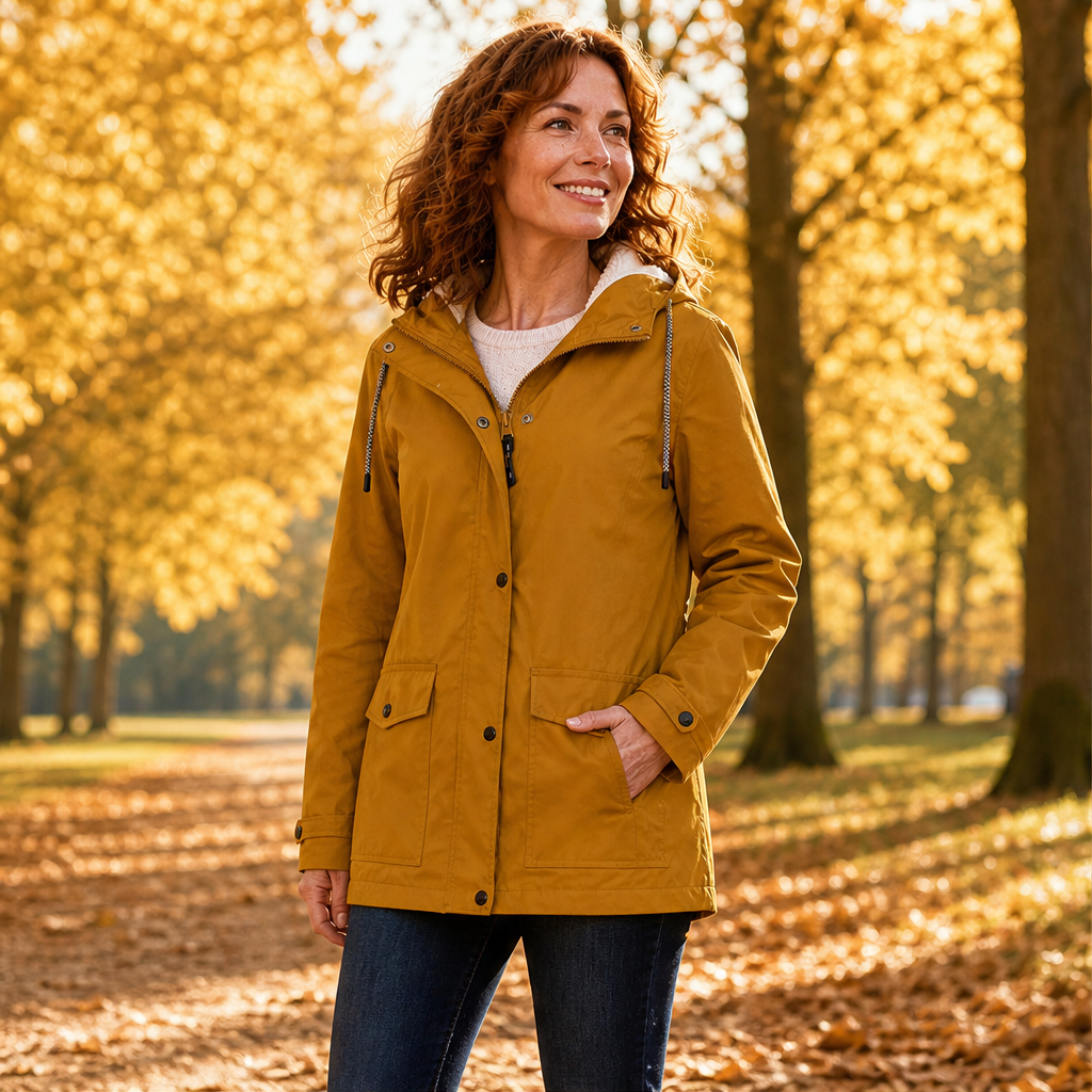 Calorra – Giacca Imbottita con Cappuccio in Sherpa lifestyle