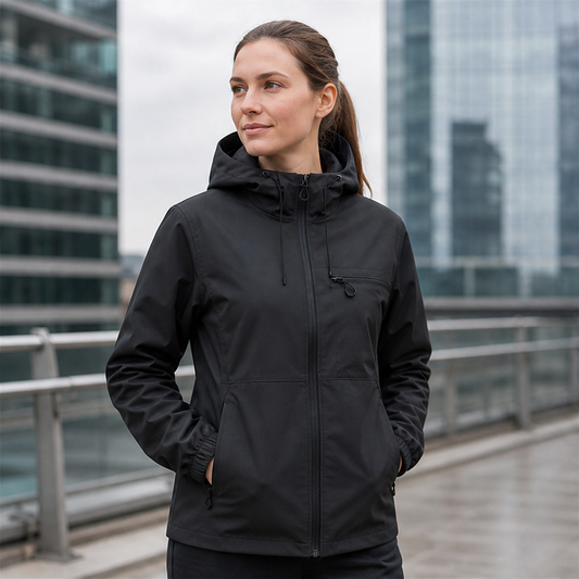 Vortexa – Giacca Tecnica Impermeabile con Cappuccio lifestyle