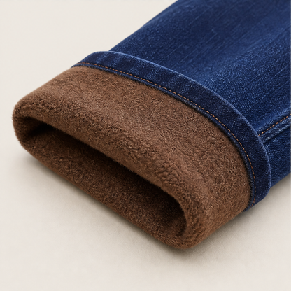 Calorra – Jeans Skinny Foderati in Pile detail