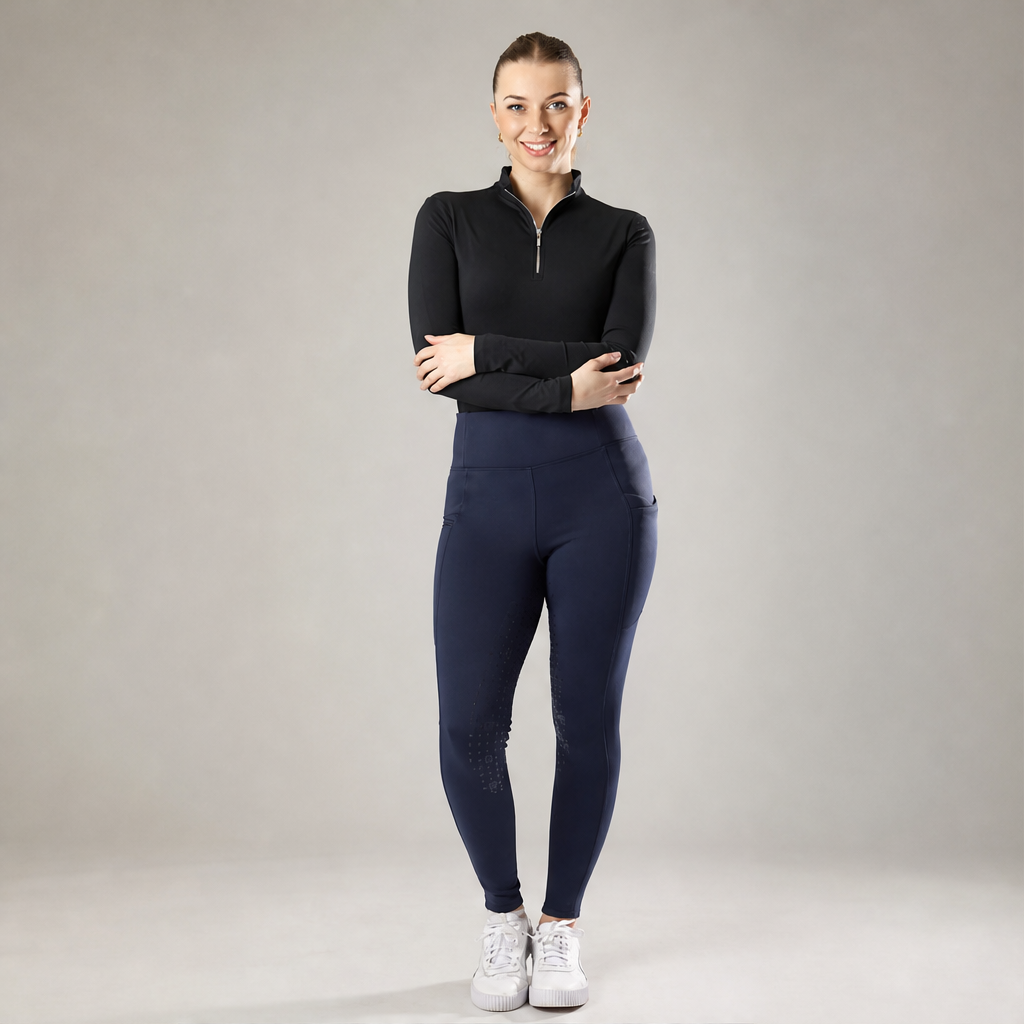 Calorra – Leggings Termici Full Seat da Equitazione lifestyle