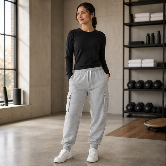 Varelio – Jogger Cargo Comodi con Coulisse lifestyle