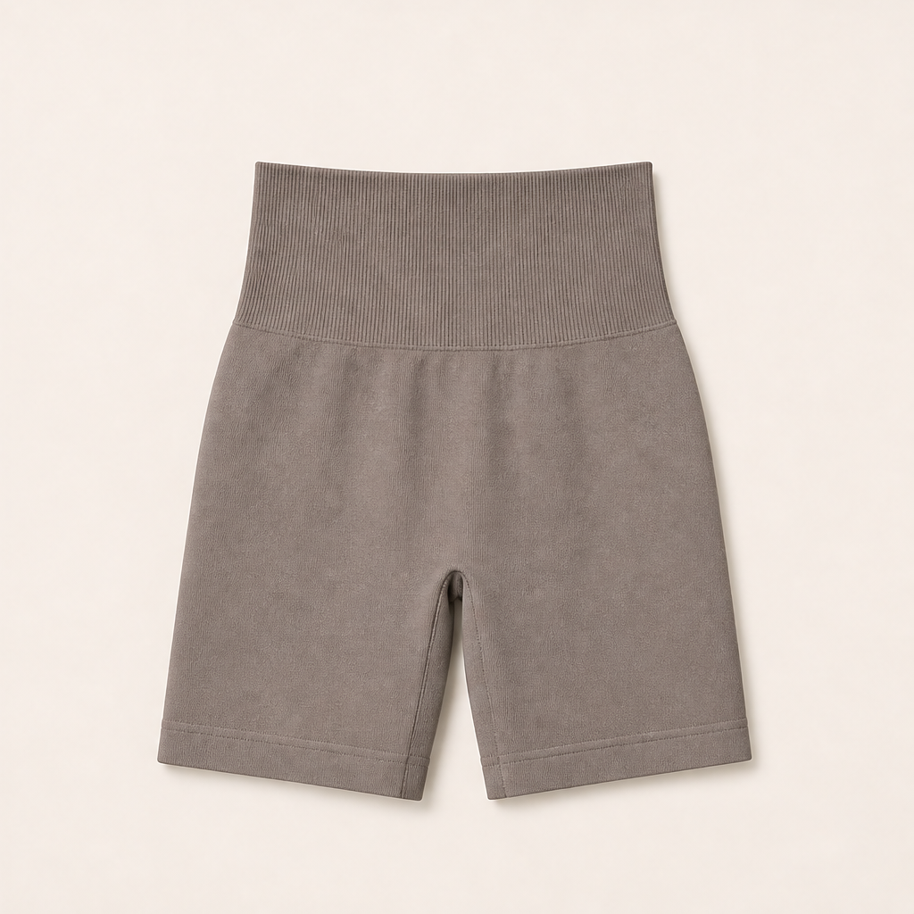 Velura – Shorts Modellanti a Vita Alta Grey
