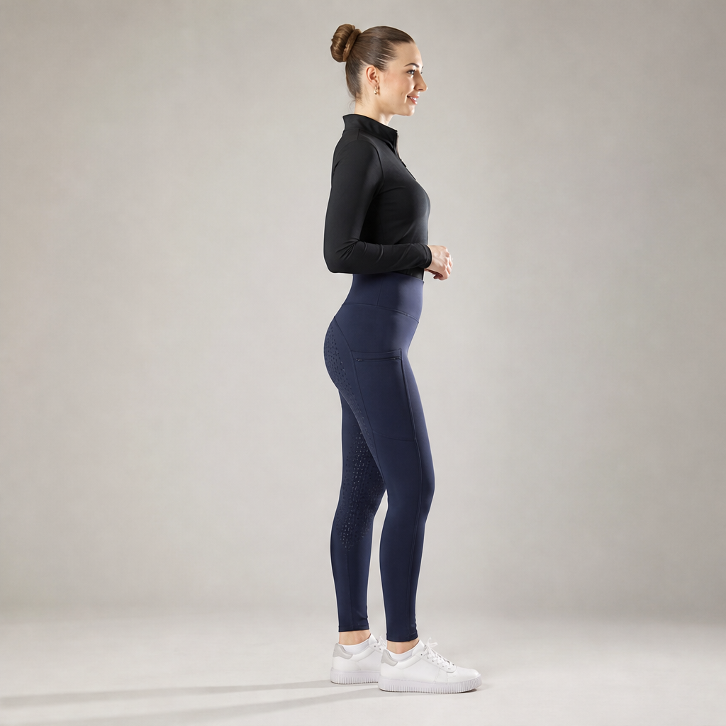 Calorra – Leggings Termici Full Seat da Equitazione lifestyle