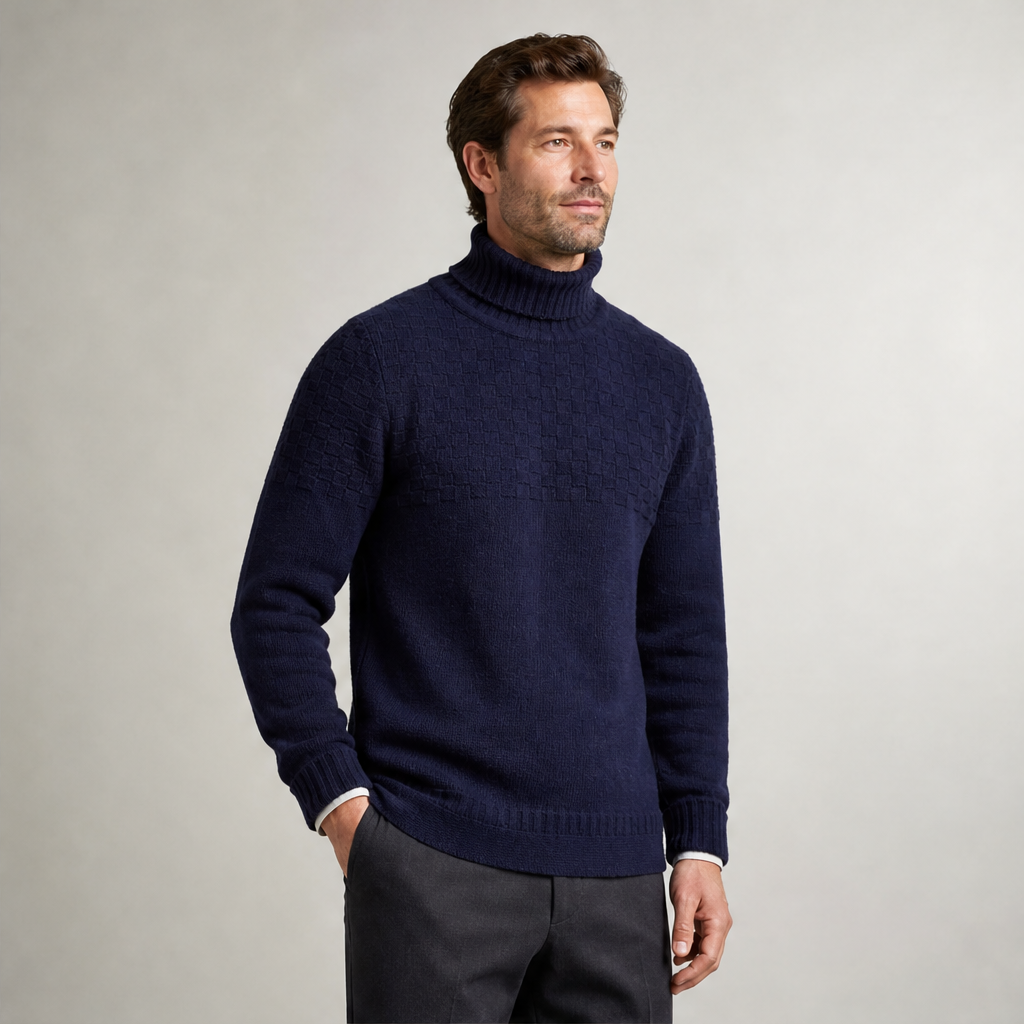 Northavel – Maglione Dolcevita in Lambswool lifestyle