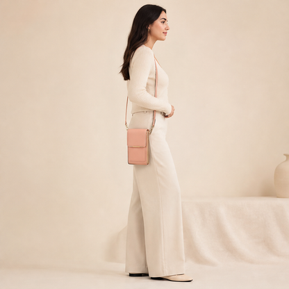 Velmora – Mini Borsa a Tracolla Porta Cellulare RFID lifestyle