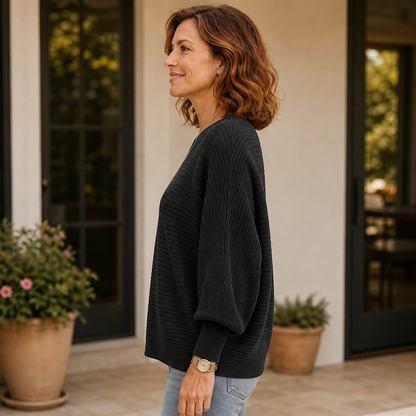 Marvenzo – Pullover Oversize in Maglia Costina lifestyle