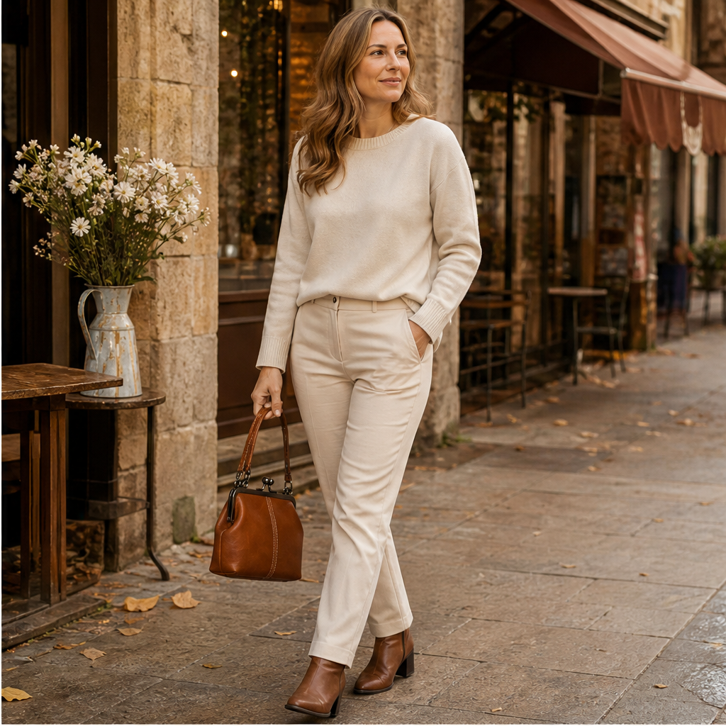 Vareloma – Borsa Vintage con Chiusura a Clamp lifestyle