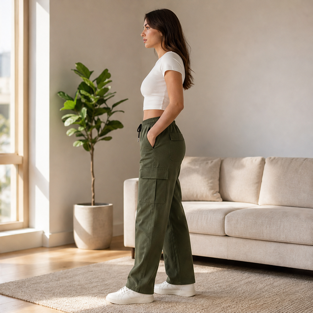 Daunkz – Pantaloni Cargo Multitasche lifestyle