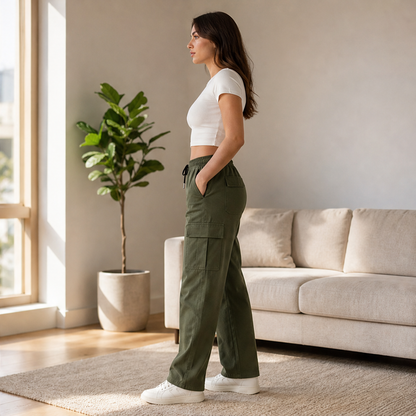 Daunkz – Pantaloni Cargo Multitasche lifestyle