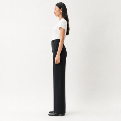 Velmira – Pantalone Relaxed in Crêpe lifestyle