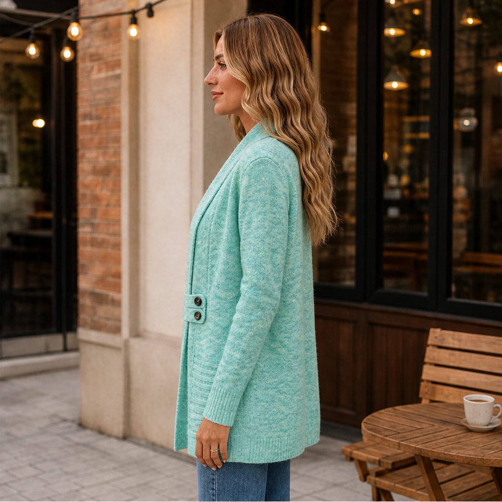 Novarene – Cardigan Doppiopetto in Maglia lifestyle