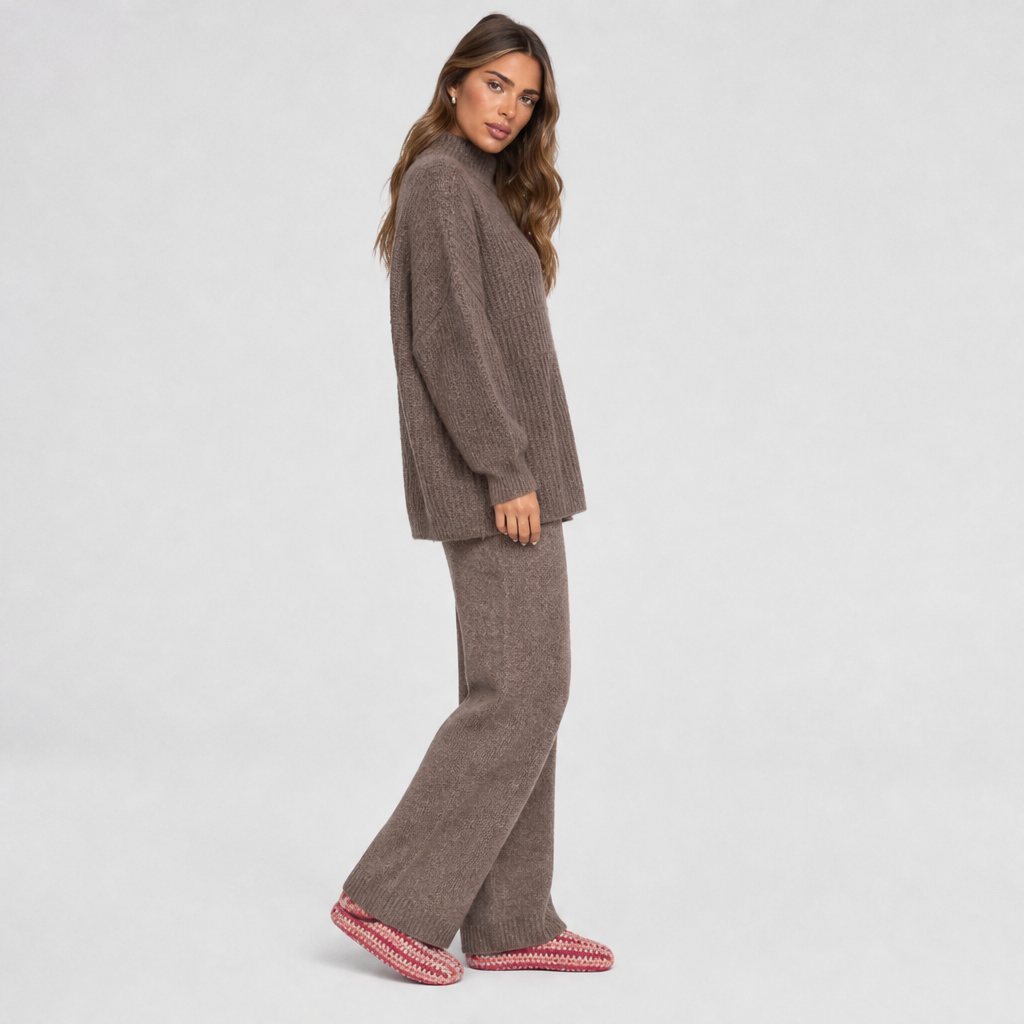 Morelio – Maglione e Pantaloni in Maglia, Completo lifestyle
