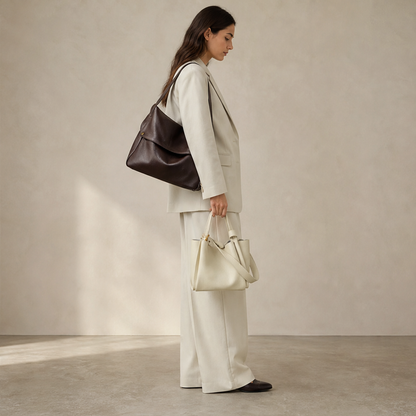 Marvona – Borsa a Spalla in Pelle con Patta lifestyle