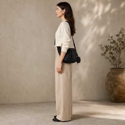 Serafina – Marsupio Grande con Tracolla e Porta Monete lifestyle