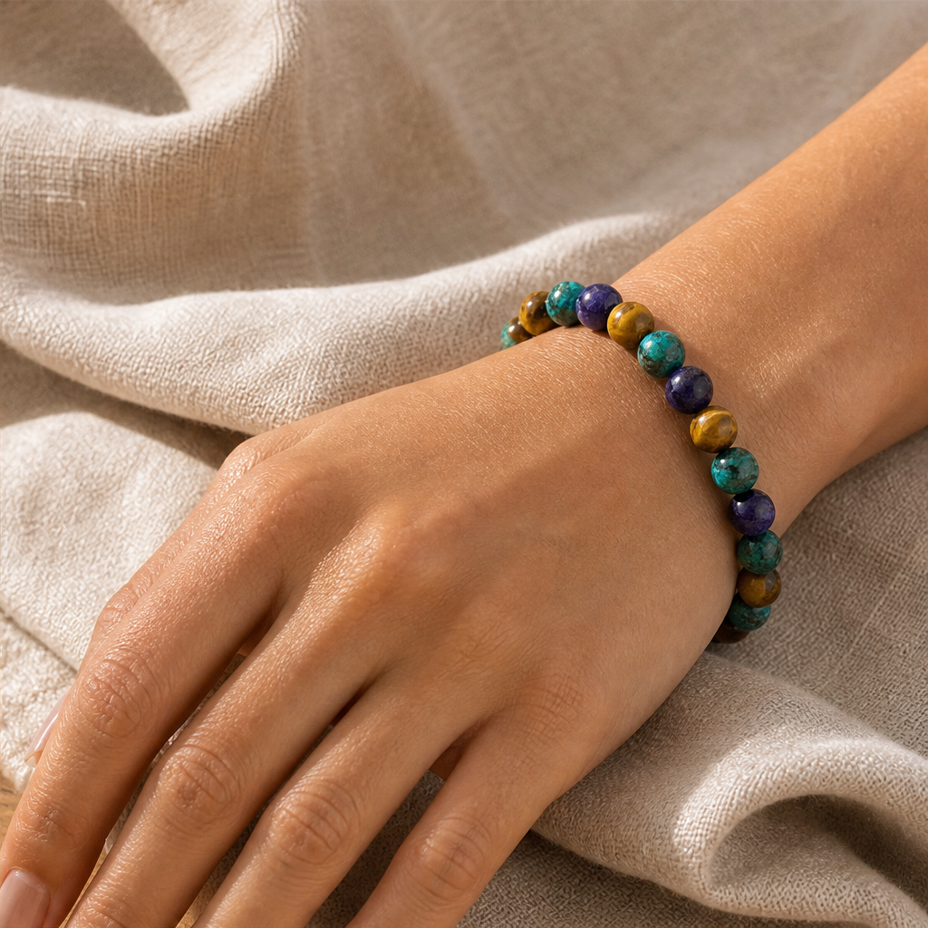 Pietrale – Bracciale Elastico in Pietre Naturali lifestyle