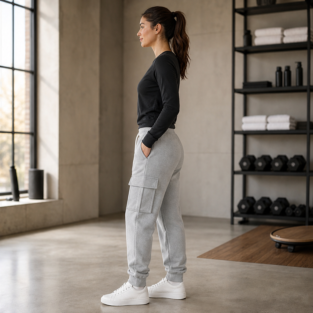 Varelio – Jogger Cargo Comodi con Coulisse lifestyle