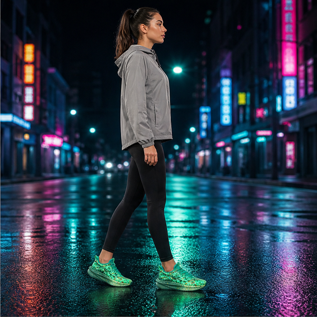 Luminetta – Sneakers Fluorescenti Splatter Print lifestyle