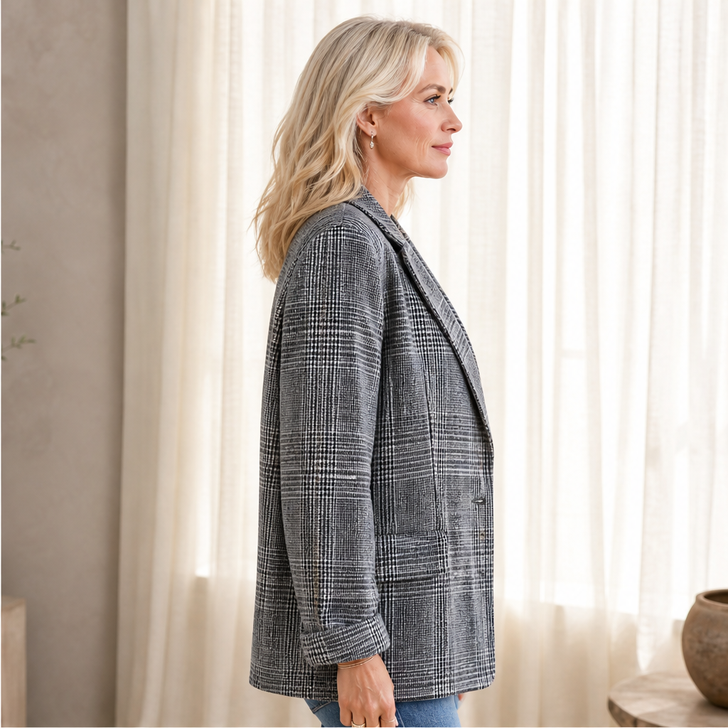 Verlana – Blazer Pied de Poule con Revers lifestyle