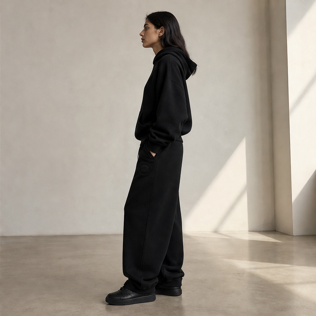 Volkaro – Joggers Baggy in Cotone Pesante 630GSM lifestyle