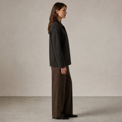 Lanovera – Overshirt in Lana a Strato Singolo lifestyle